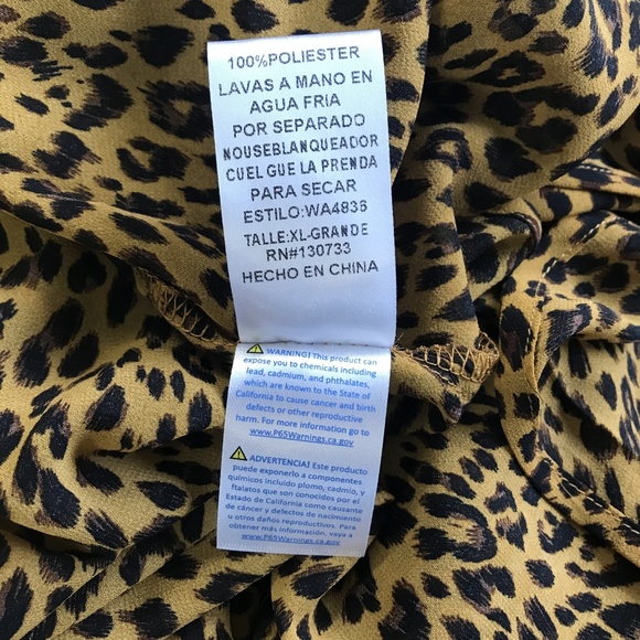 NWT Umgee Leopard Print Sheer Kimono Cardigan - Picture 5 of 8